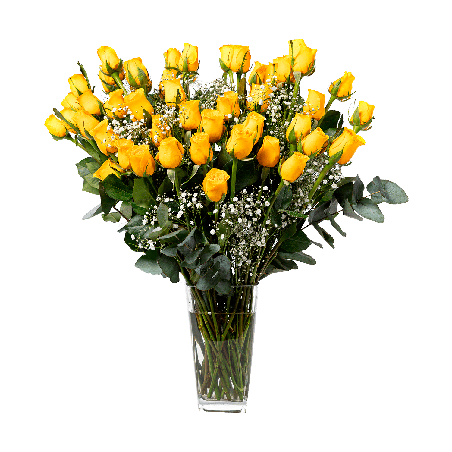 Try to hold our Brighter Days bouquet without smiling! The pure yellow is the detail youāre looking for when youāre trying to make someoneās day.