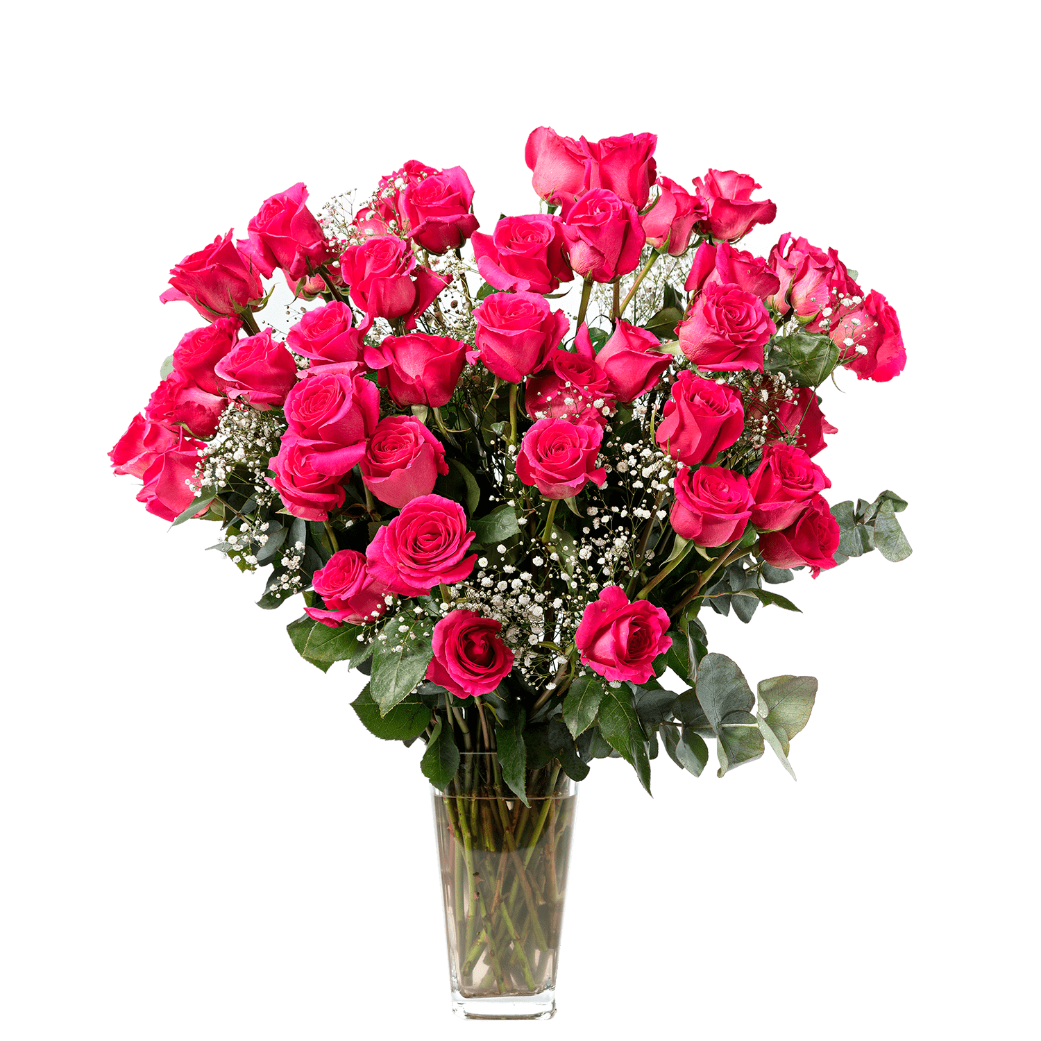 We all know that person who loves all pink everything ā treat them to our stunning hot pink bouquet and youāll give them the biggest smile.